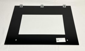 Front Plate - 20810616 Outer Glass Assembly (b-in Flat Black) [Vestel]