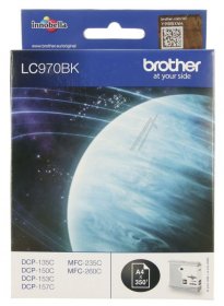 Brother Cartridge - Lc970bk Ink Cartridge Black Dcp135c-150c-mfc-235c-