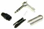 Neutrik 6.35mm Stereo Phone Plug - 3 Pole Right-angle Phone Plug 6.35mm Stereo