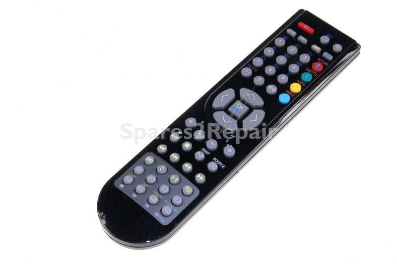 Vestel Ir remote Control - Rc1166 30062884 Remote Glossy Black Nobrand Tvdmp