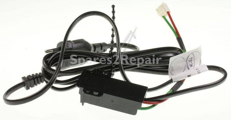 Grundig Mains Power Lead - Zve100r C00953996 Cable Ac Ac Power Swit 49 Crystal