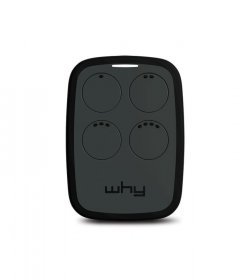 Garage Remote Control - Why Evo Universal-remote, 4 Channels, Bk-bk
