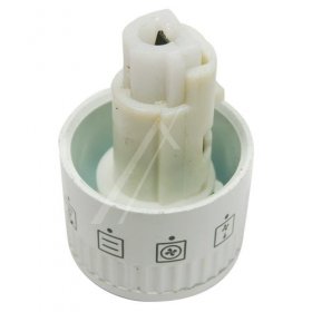 Button - 42041615 Push-pull Knob (white Oven) [Vestel]