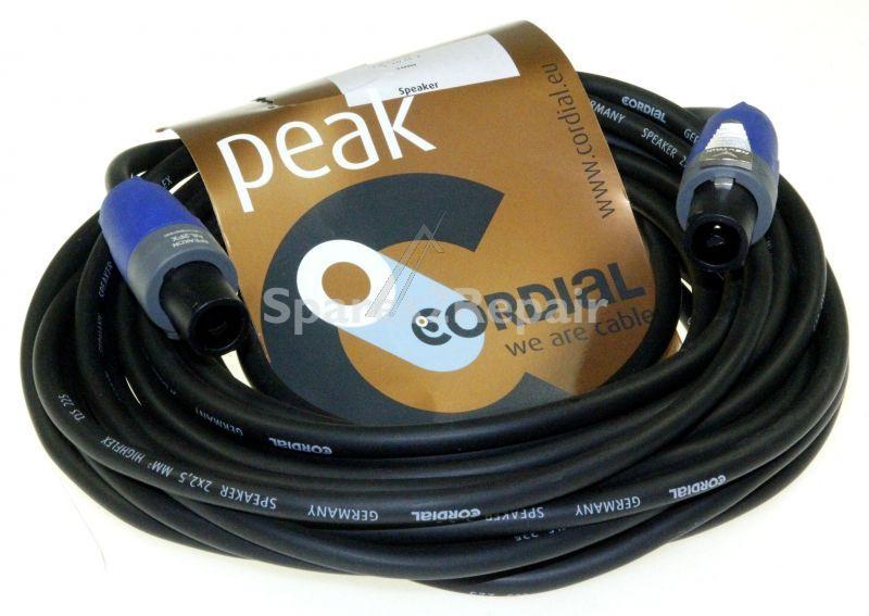 Cordial Neutrik Speaker Plug/speaker Plug - Ls-lead 2x2,5mm² Speakon 2pin, Neutrik Plug, 10m