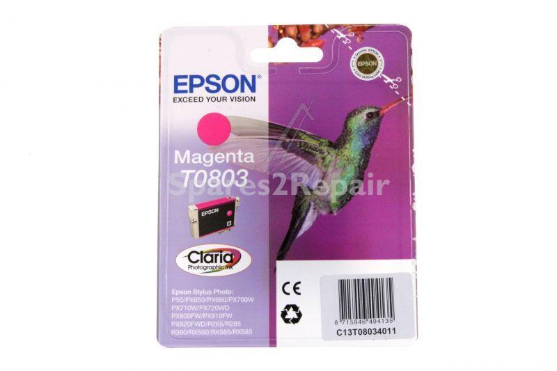 Epson Cartridge - T0803 C13t08034011 Ink Cartridge Magenta 7 4ml