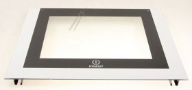 Oven outer Door - C00299162 482000089439 Oven Door Glass I6v6c1a h(w)-fr [Whirlpool Indesit]