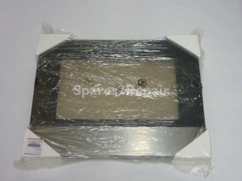 Oven outer Door - C00052542 482000026799 Kit Outer Door Glass-black S2000 [Whirlpool Indesit]