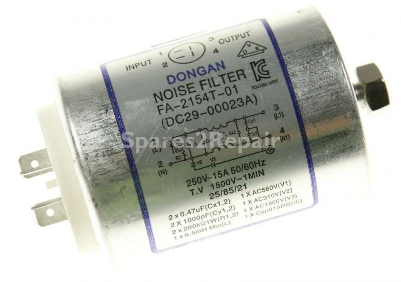 Samsung Psu Filter - Dc29-00023a Filter Emi 250v 15 53*53*97 50-60hz can
