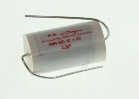Mundorf Foil Capacitor - 2,2uf-400v Audio Filmcap. Axial 85° 16x28mm