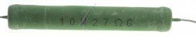 Mundorf 10w-wire Resistor Axial - 27r-10w Mresist Metalloxyd-resistor, 8x52mm, Axial