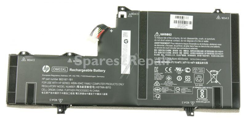 Hewlett Packard Battery - Battery (primary)
