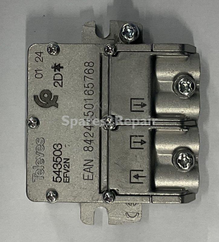 Televes Aerial Distributor 2-way - Mini-rÉpart. 5...2400mhz Easyf 2d 4,3-4db