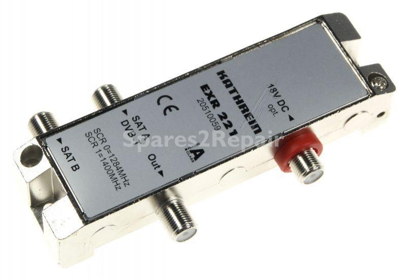Kathrein Single Cable System - Exr 221 Einkabel-mini-multischalter 2 Auf 1x2 5-862 Und 2 X 950-215