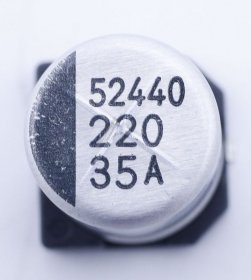 Samsung Smd Electrolytic - 2402-001328 C-al Smd 220µf 20% 35v Tp 10x10mm