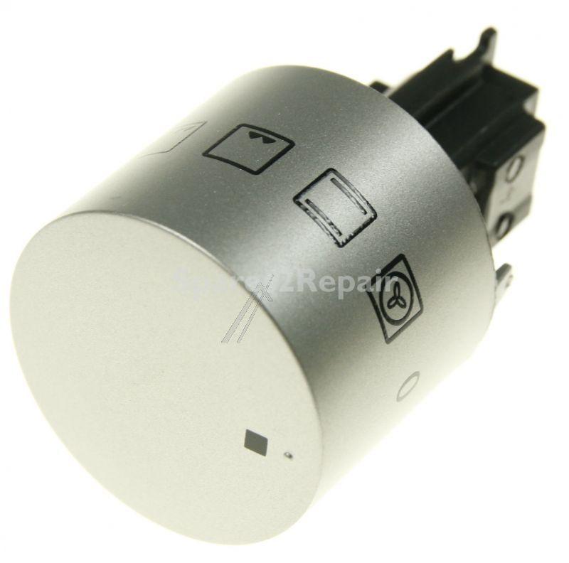 Control Knobs - 3550505501 Knob function inox 10+0 [Electrolux Aeg]