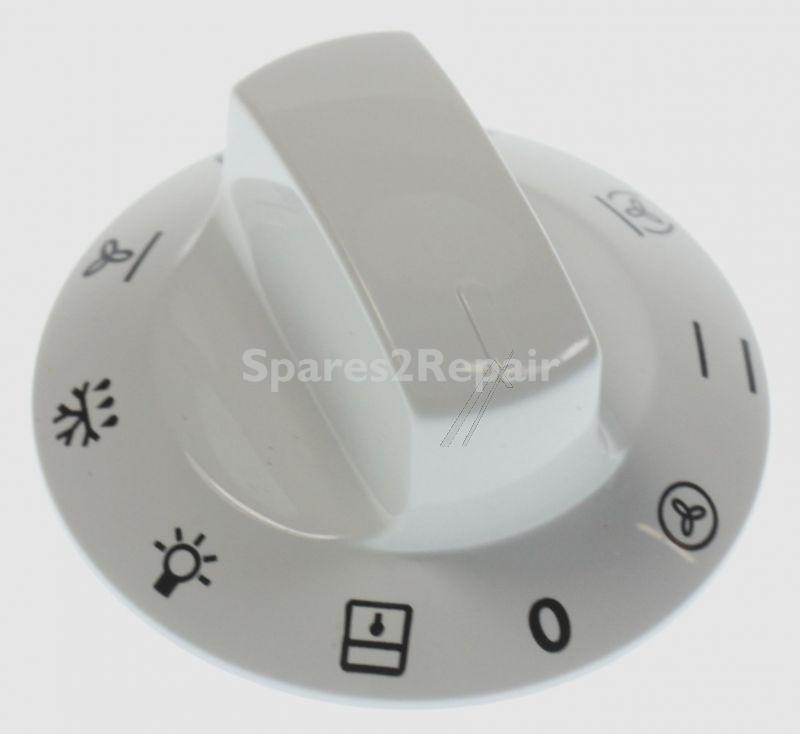 Control Knobs - 5612263193 Knob Function White [Electrolux Aeg]