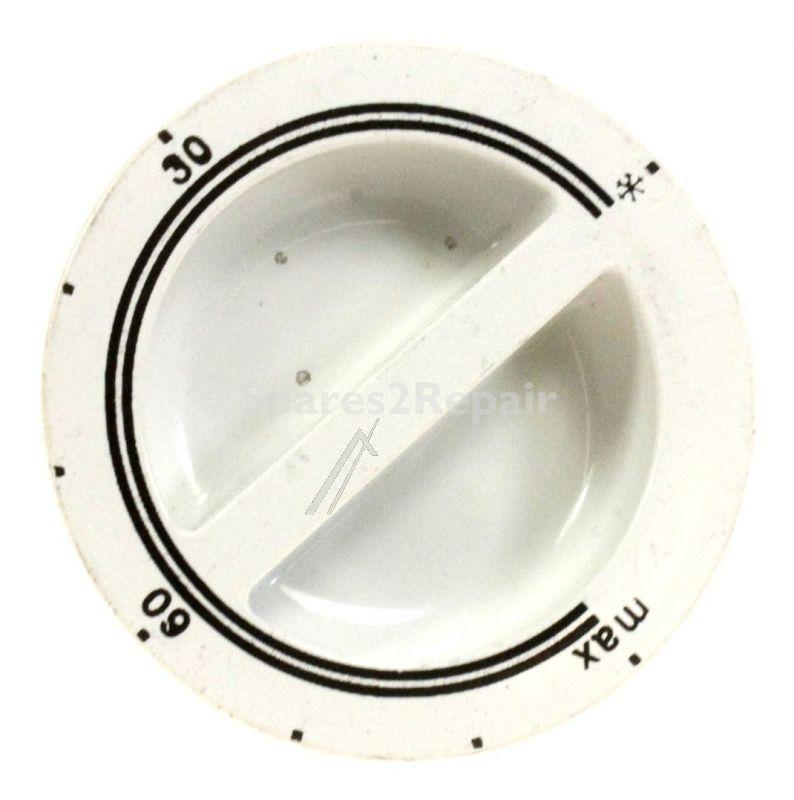 Thermostat Control - C00040148 482000022615 Knob For Thermostat White (27) [Whirlpool Indesit]