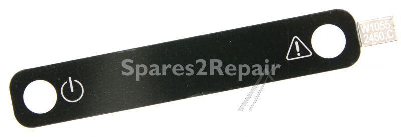 Light Rail - C00386191 482000092804 Light Guide Polycarbonate Cover [Whirlpool Indesit]