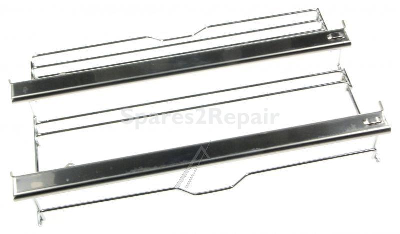 Telescopic Slideout Oven Grills - C00110618 482000079600 Side Shelf Telescopic Rail 2 Lev [Whirlpool Indesit]