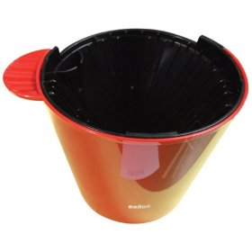Braun Coffee Funnel - 3111662 Filter Complete Red