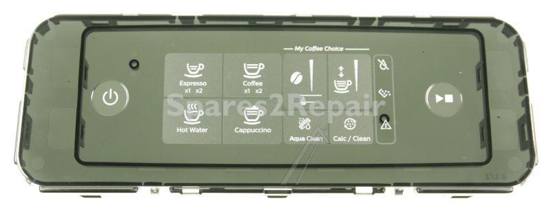 Saeco Front Housing - 421944092861 Front Panel Ui Omn-m3a S-s Black