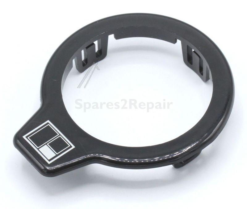 Button - 450920610 C00890080 Knob Fix Bezel Top Left Oven Print [Arcelik]