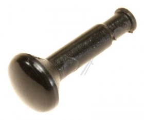 Button - C00052593 482000026807 Timer Button (programmer) - Black [Whirlpool Indesit]