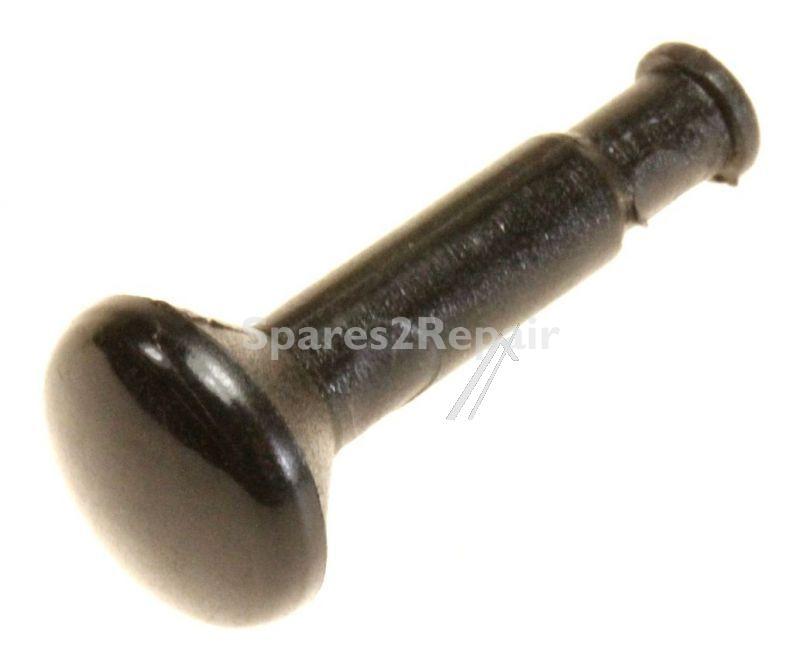 Button - C00052593 482000026807 Timer Button (programmer) - Black [Whirlpool Indesit]