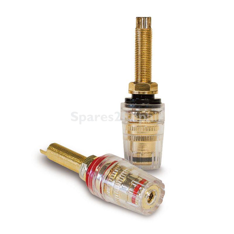 Dynavox Speaker Clamp Connection - 204609 High-end Banana Jack, Pair