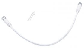 Axing White Sat Connecting Cable - Mak 30-80 F Patch-kabel Axiale Stecker