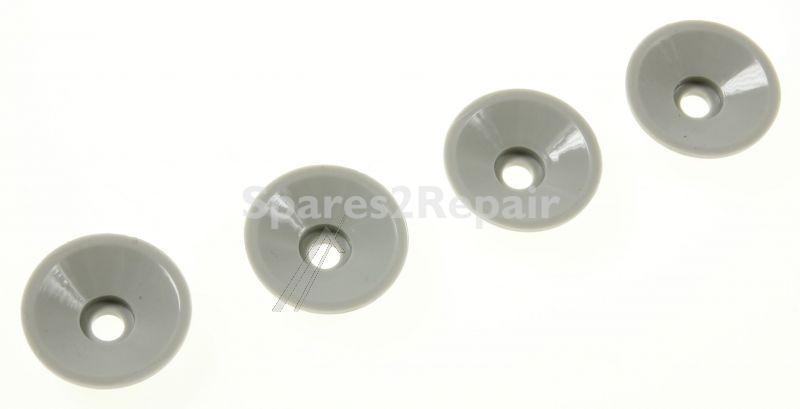 Foot - Kw686878 Rubber Foot Gray [Delonghi]