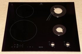 Ceramic Surface - 140028847055 Cooktop Black Electrolux 590x5 [Electrolux Aeg]