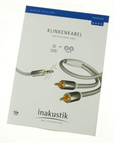 Inakustik Phono Plug/jack Plug - Premium Ii Mp3 3,5 Klinkenstecker - 2x C Stecker 5,0m