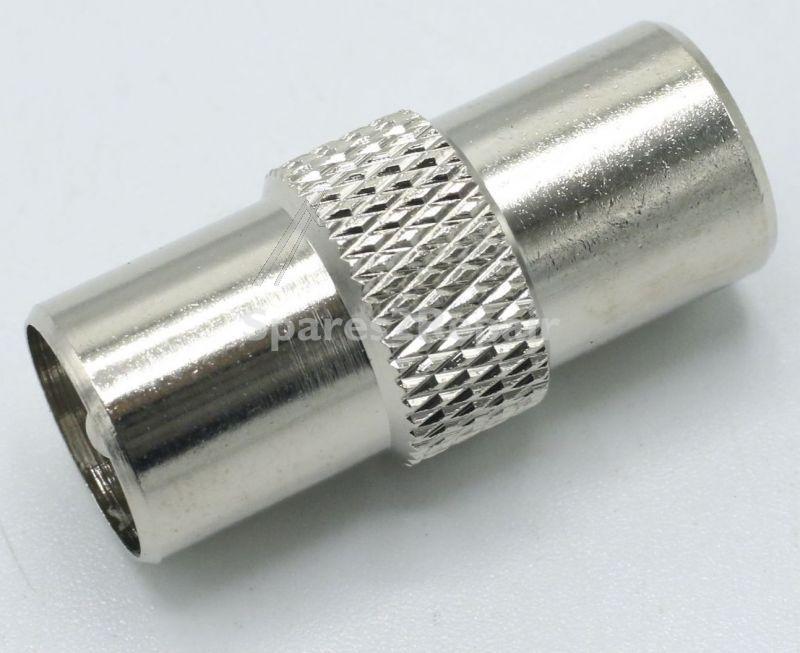 Axing Coaxial Adaptor - Cka 1-00 Adapter Iec Iec Iec-male To Iec-male