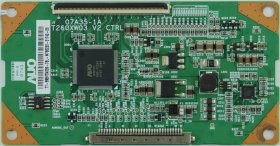 Acoustic Solutions CTVL26W3HD - T-Con - 55.26T04.009 - 07A35-1A - T260XW03 V2 CTRL