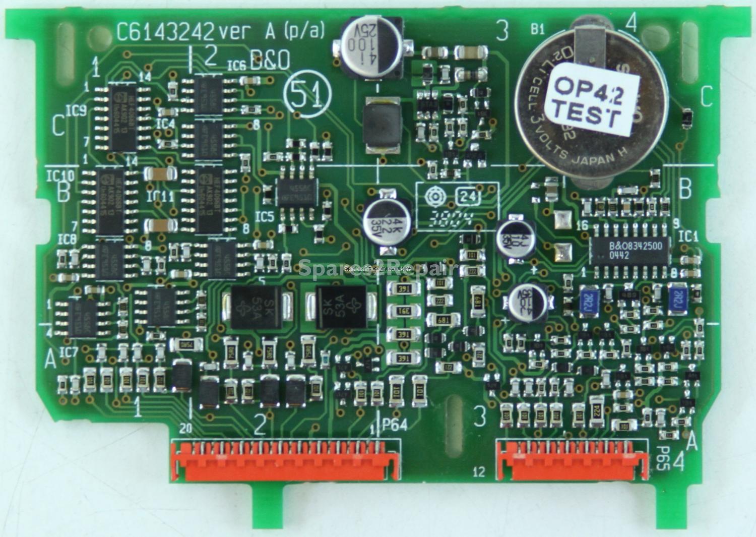 Bang & Olufsen Beocenter 6-26 - Connector Board - C6143242 - ver A