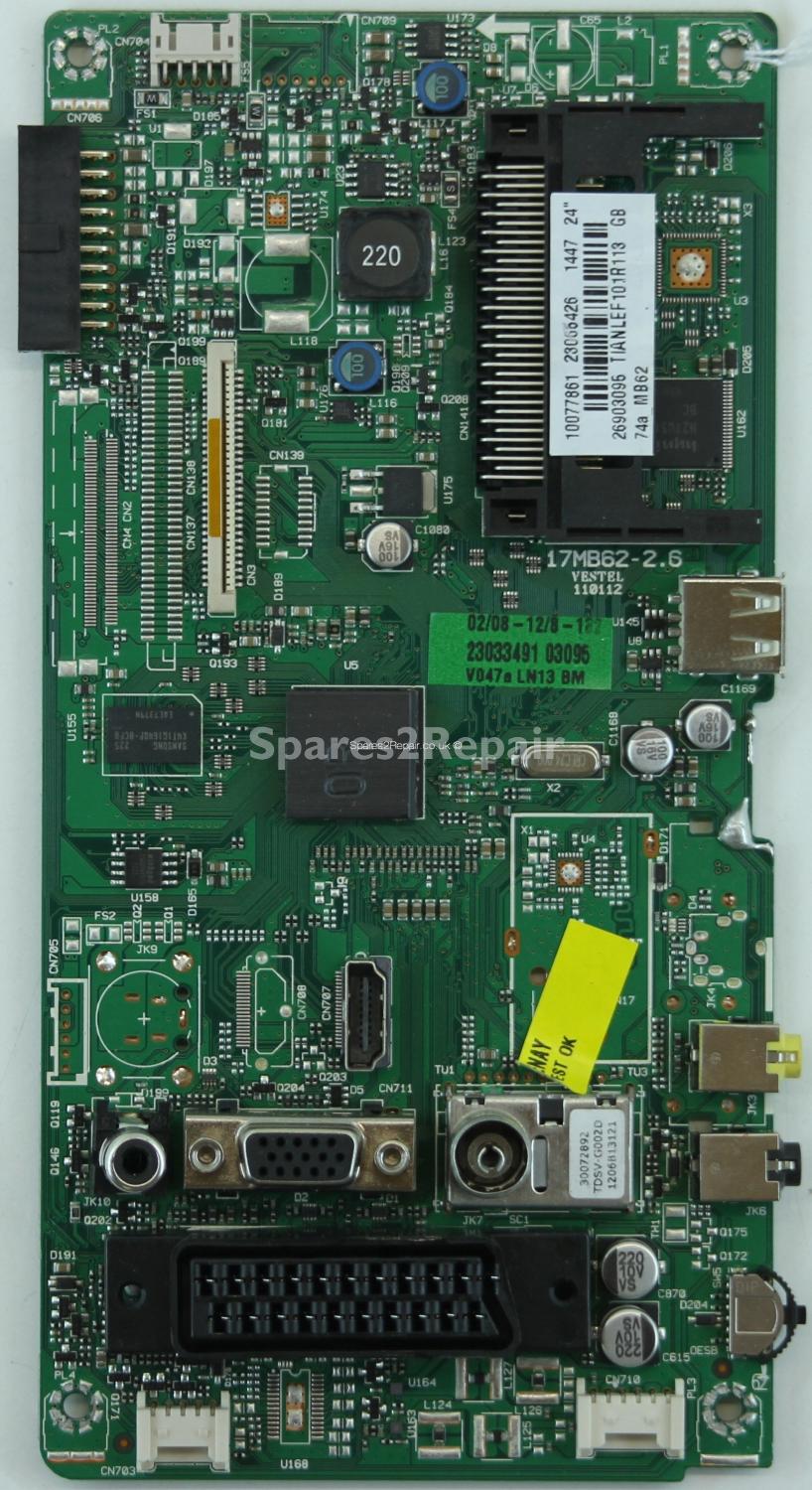 Bush LED24970DVDFHDT - Main AV - 17MB62-2.6 110112 - 23065426
