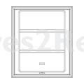 Freezer Door - 8084292013 Freezer Door 538x627mm [Electrolux Aeg]