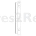 Fridge Door - 2250366024 Fridge Door [Electrolux Aeg]