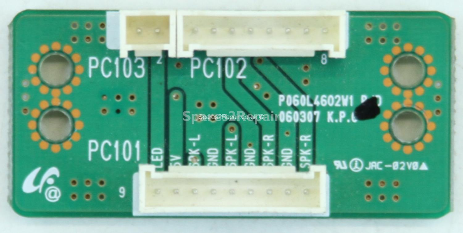 Grundig LC-32IEA2 - Connector Board - P060L4602W1 B/D - 060307