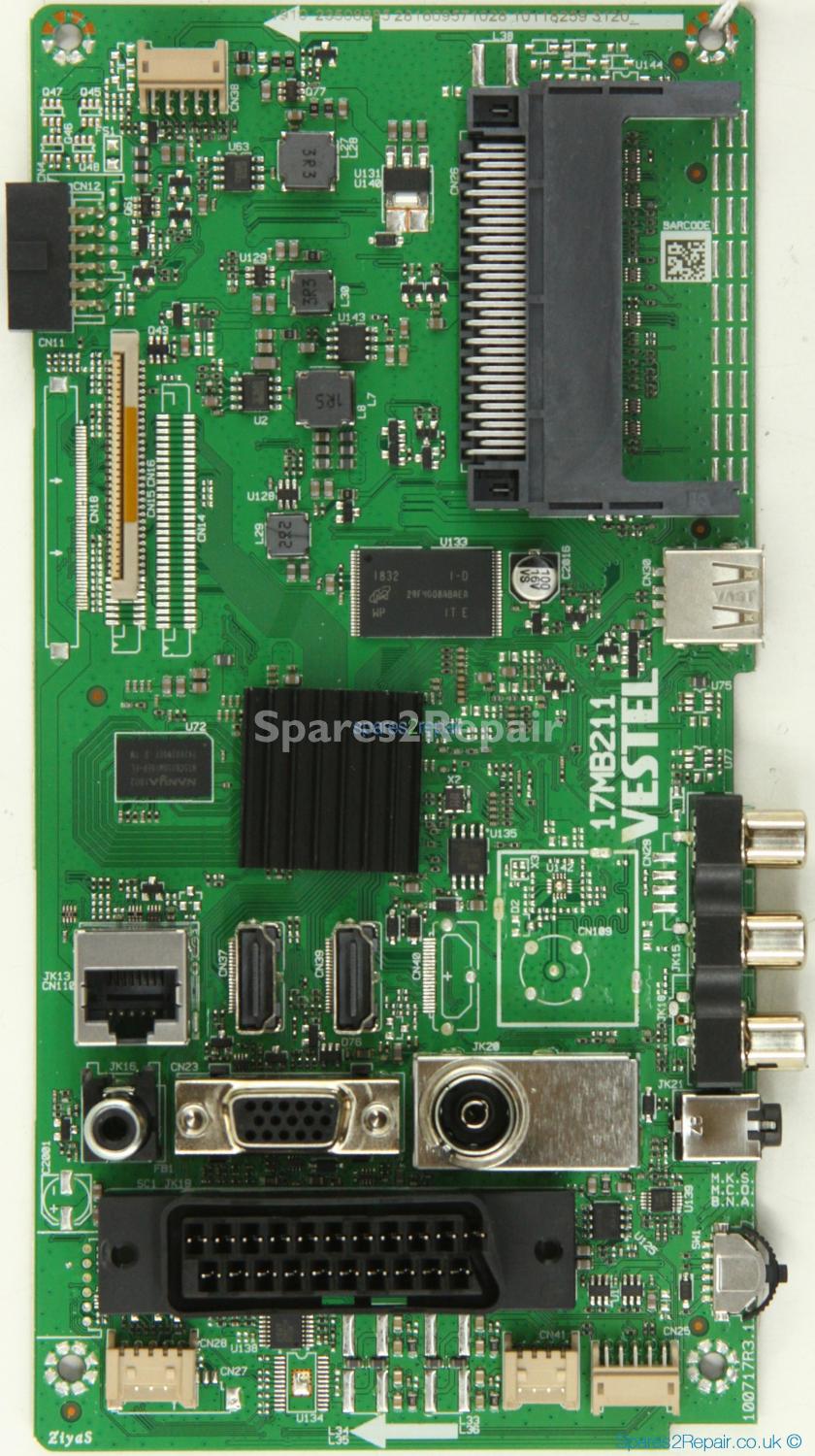 JVC LT-24C685 - Main AV - 23508885 - 17MB211 - 100717R3.1