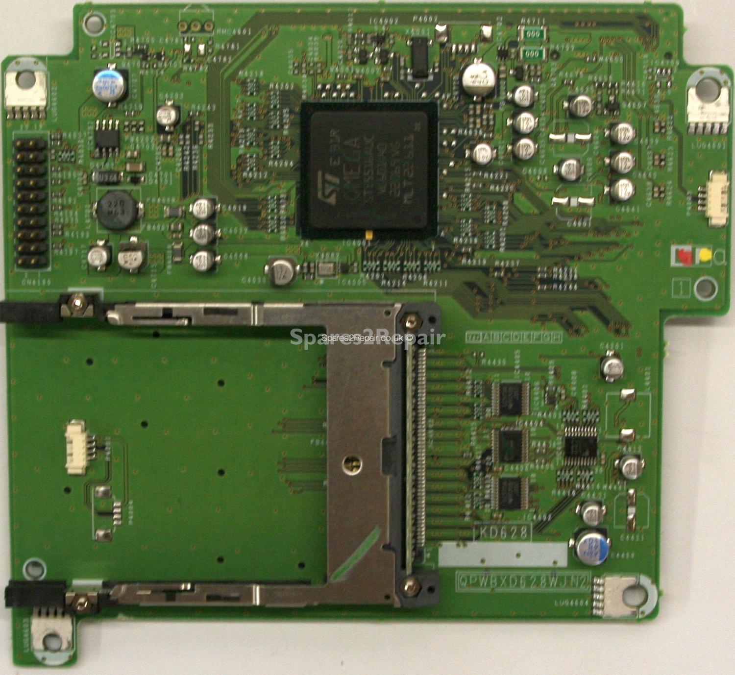 Sharp LC-37GD8E - Card Reader - KD628 - QPWBXD628WJN2