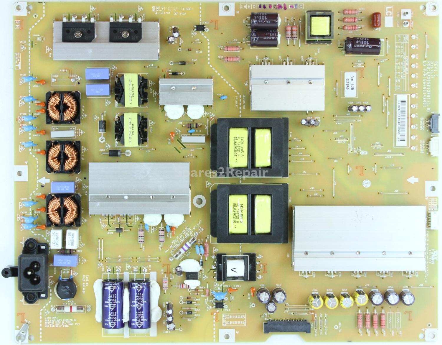 LG 49UB850V-ZD - PSU - EAY63149401 - REV1.0 - EAX65613901(1.6)