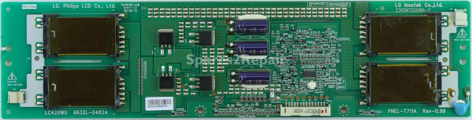 LG 42LG5010 - Inverter - 2300KTG008A-F - 6632L-0482A - PNEL-T711A - Rev 0.99 - LC420WU