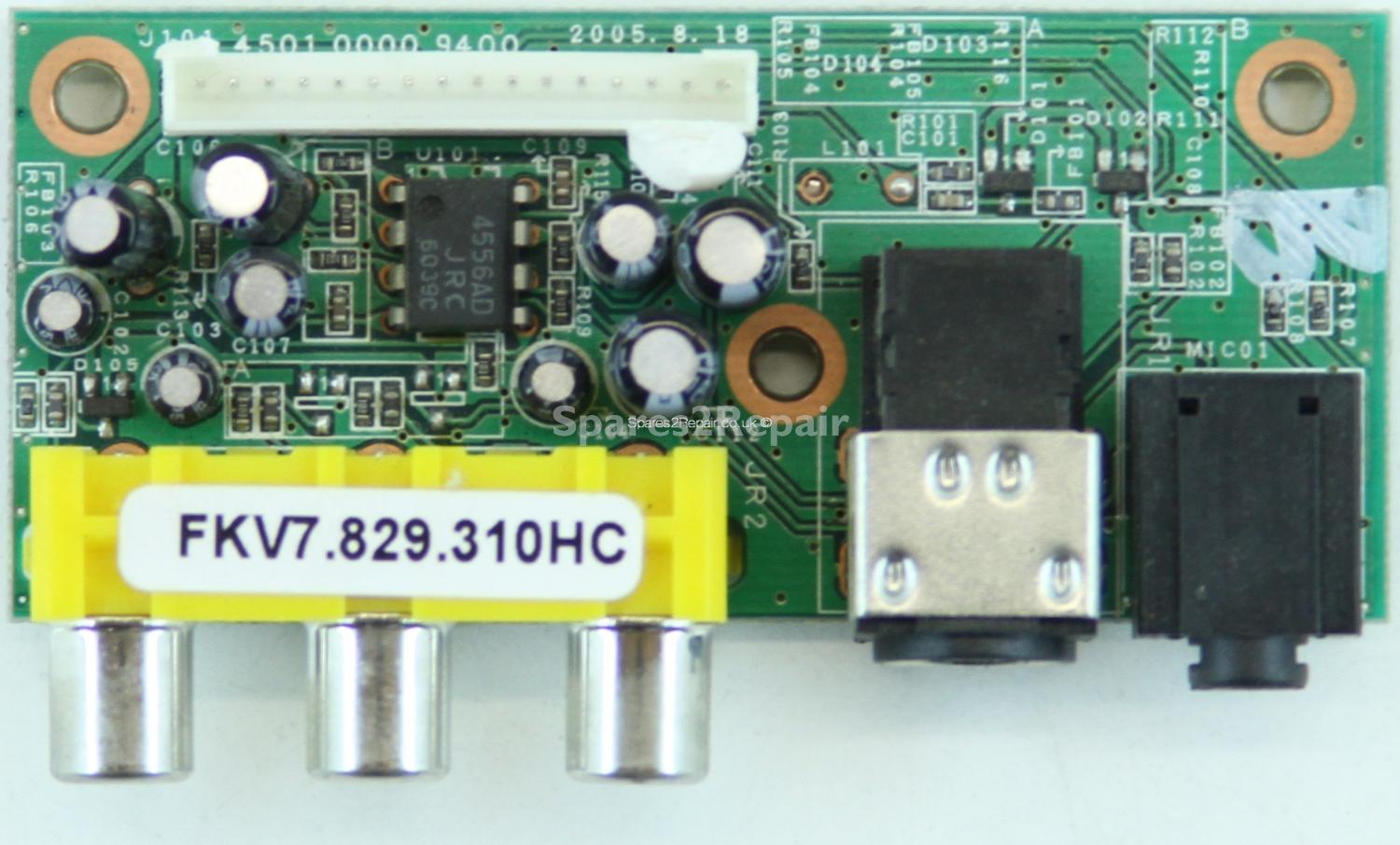 Logik LCXW32HD1 - Side AV - 4501 0000 9400