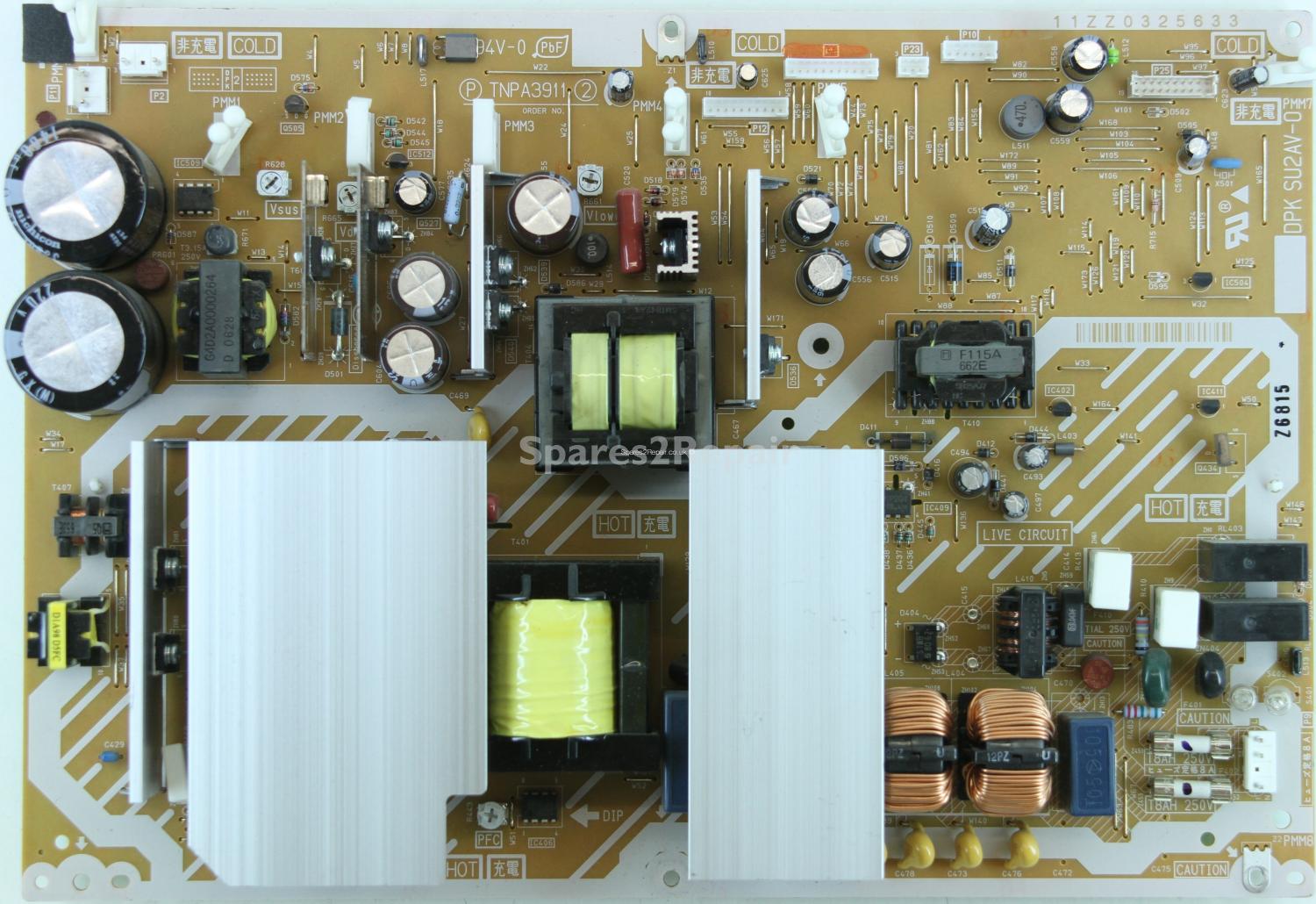 Panasonic TH-42PX60B - PSU - TNPA3911 - DPK SU2AV-0