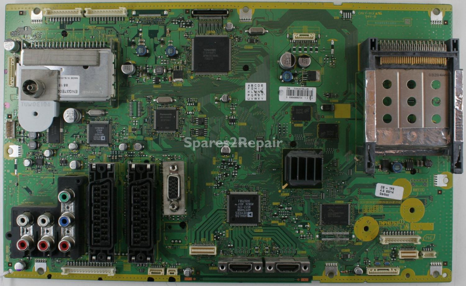 Panasonic TH-46PZ82BA - Main AV - TNPH0763 - TXNA1BLUB