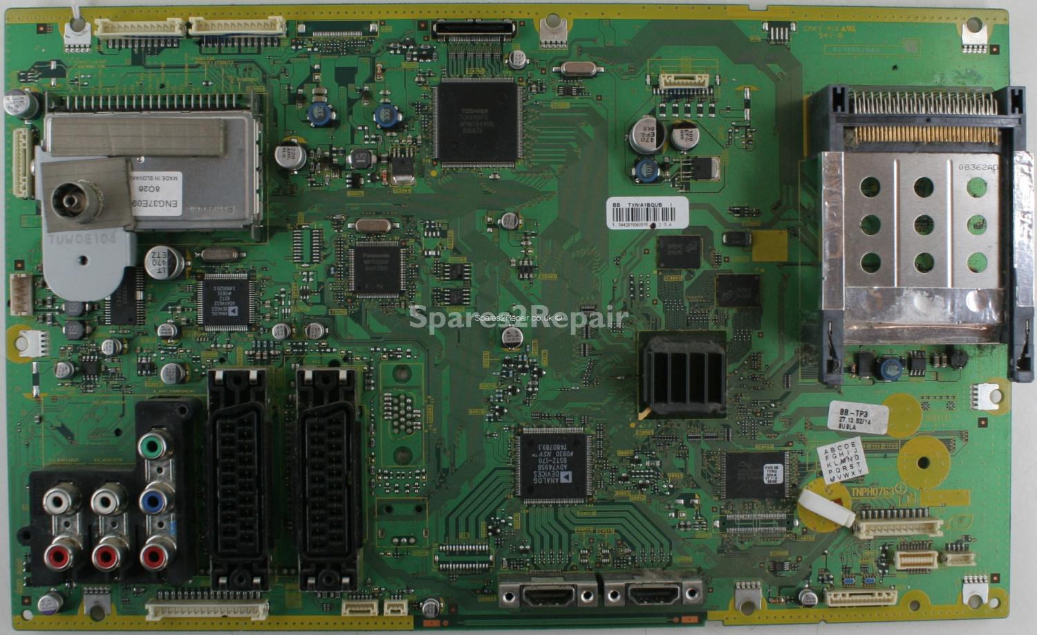 Panasonic TH-46PZ8BA - Main AV - TNPH0763 - TXN/A1BQUB
