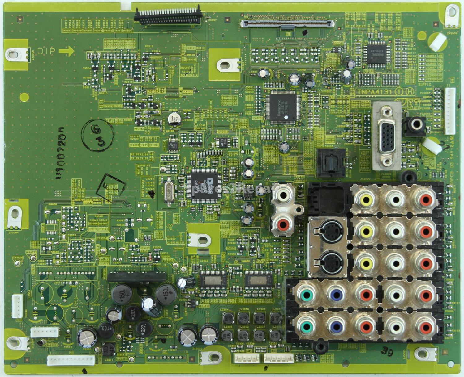 Panasonic TH-50PE700U - Main AV - TNPA4131 H