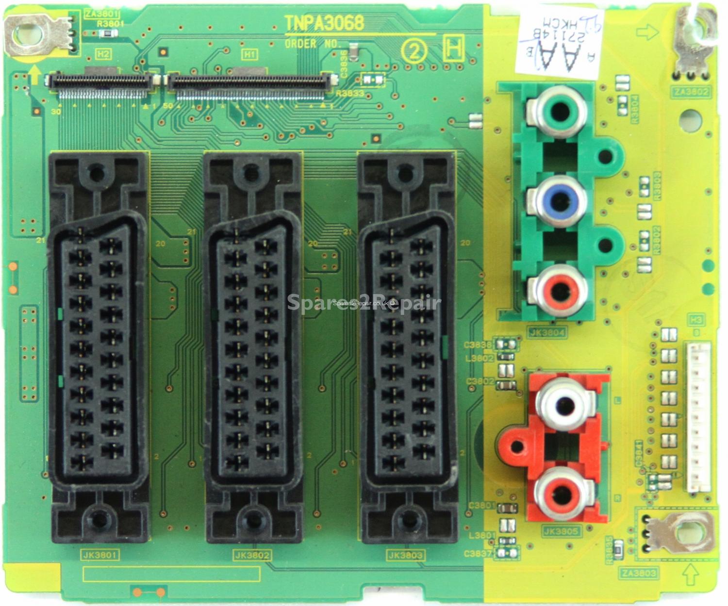 Panasonic TX-32LXD1 - Inputs - TNPA3068